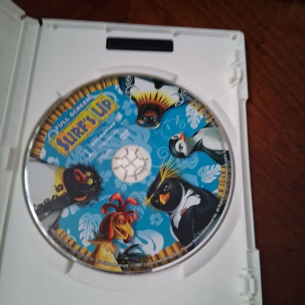 Surf's Up DVD Full Screen Special Edition Sony Kids Family Animated Movie